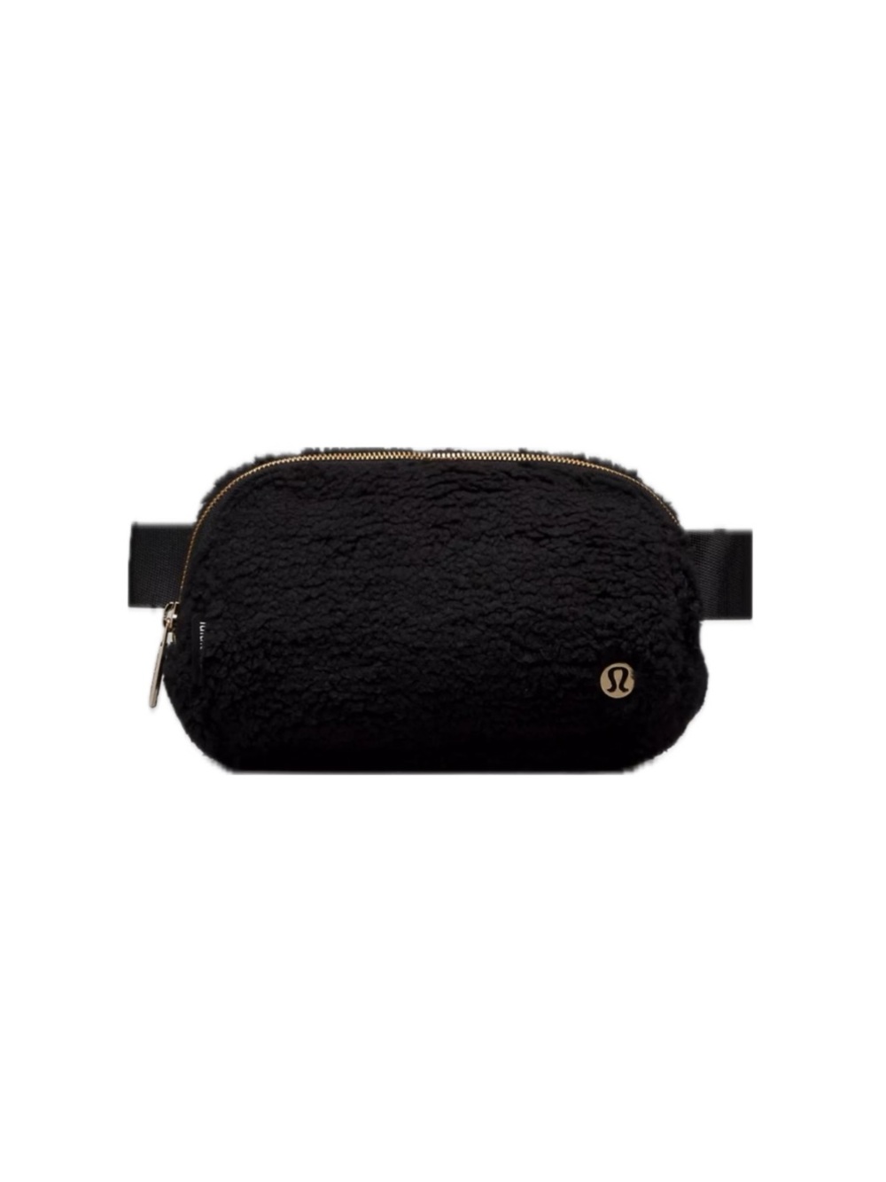 Lululemon Everywhere Belt Bag 1L *Fleece - Black/Gold